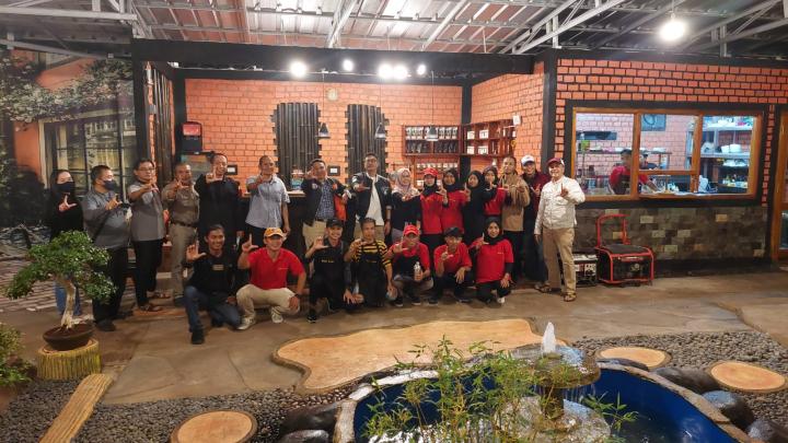 PSMTI Lampung dan Lampung Barat Silaturahmi Bersama Bupati Parosil Mabsus